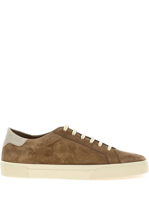Brunello Cucinelli suede sneakers - Brown