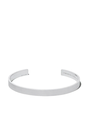 Le Gramme 21 Grams ribbon bracelet - Silver