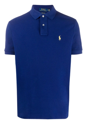 Polo Ralph Lauren embroidered-logo polo shirt - Blue