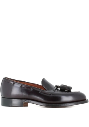 Alden tassel leather loafers - Brown