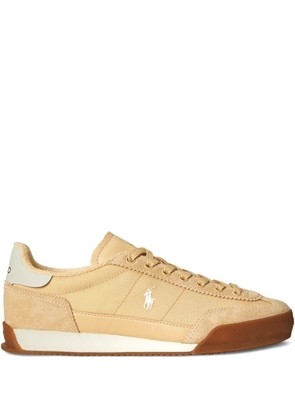 Polo Ralph Lauren suede-panel sneakers - Neutrals