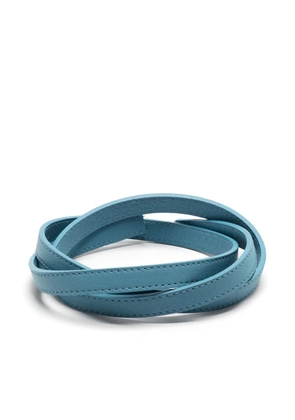 De Grisogono flat leather bracelet - Blue