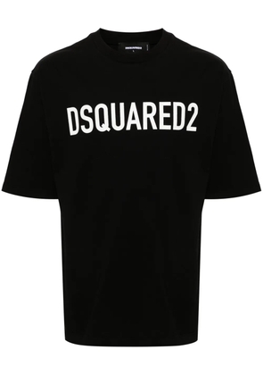 DSQUARED2 logo-print cotton T-shirt - Black