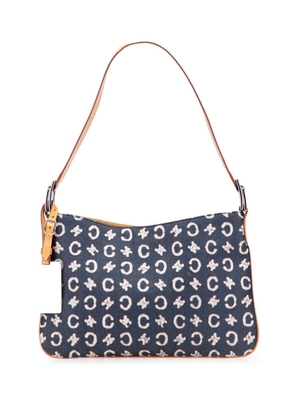 Celine Pre-Owned 2000 C Macadam Denim shoulder bag - Blue