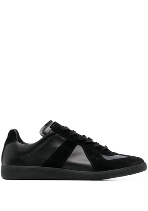 Maison Margiela Replica low-top leather sneakers - Black