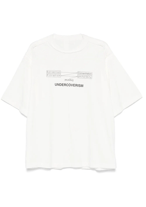 Undercover printed T-shirt - White