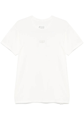 Maison Margiela numbers-motif T-shirt - White