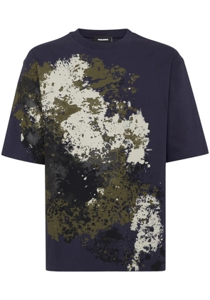 DSQUARED2 paint-splatter T-shirt - Blue
