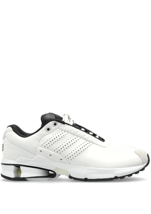 Y-3 perforated sneakers - White