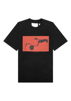 D-R-G-N graphic-print T-shirt - Black
