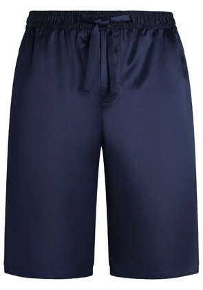Dolce & Gabbana satin shorts - Blue