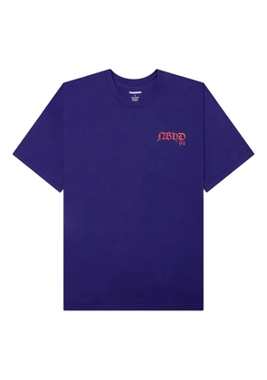 Neighborhood logo-print T-shirt - Purple