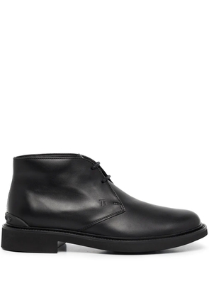 Tod's lace-up Desert boots - Black