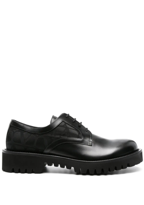 Valentino Garavani Toile Iconograhe derby shoes - Black