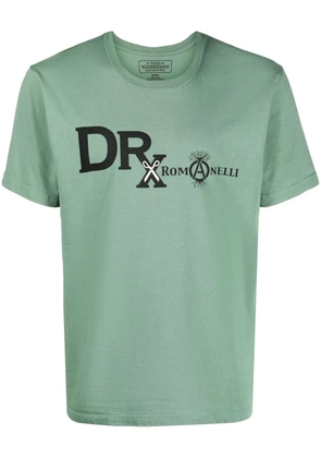 Neighborhood logo-print detail T-shirt - Green