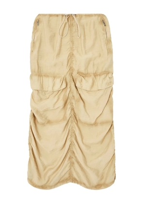 Diesel O-racle draped skirt - Brown