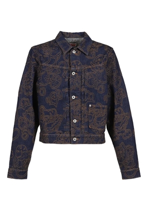 Kenzo x Verdy denim jacket - Blue