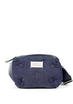 Maison Margiela Glam Slam denim camera bag - Blue