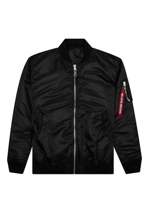 Mastermind Japan x Alpha Industries skull-patch MA-1 bomber jacket - Black