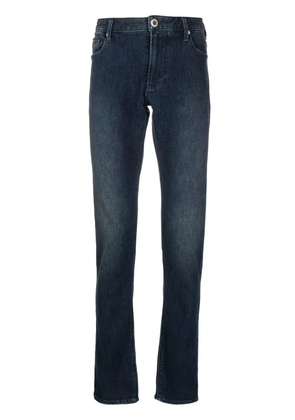 Emporio Armani low-rise skinny jeans - Blue