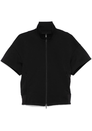 Y-3 technical-jersey T-shirt - Black