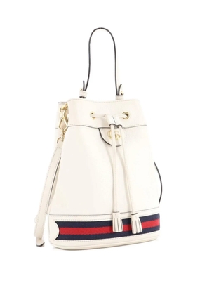 Gucci Pre-Owned Ophidia Leather Small bucket bag - Neutrals