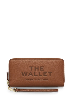 Marc Jacobs Continental leather wallet - Brown