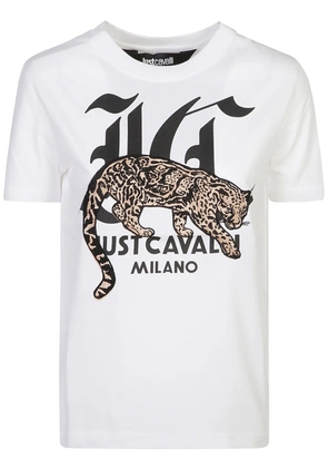 Just Cavalli logo T-shirt - White