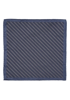 Brunello Cucinelli striped pocket square - Blue