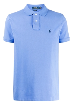 Polo Ralph Lauren short sleeve embroidered logo polo shirt - Blue
