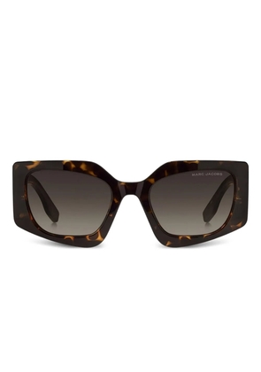 Marc Jacobs Eyewear geometric-frame sunglasses - Black