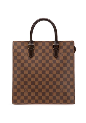 Louis Vuitton Pre-Owned 1998 Damier Ebene Venice Sac Plat tote bag - Brown