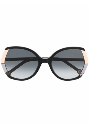 Carolina Herrera oversized-frame sunglasses - Black