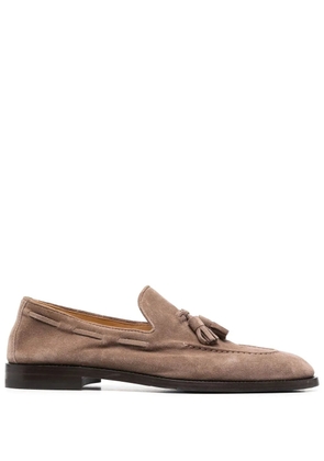 Brunello Cucinelli tassel-detail loafers - Brown