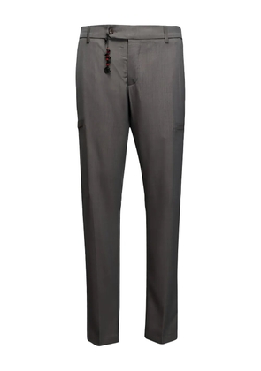 Marco Pescarolo button-fastening trousers - Grey