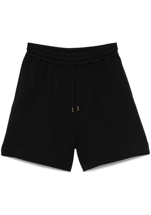 Moncler cotton track shorts - Black