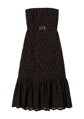 TWINSET broderie-anglaise dress - Black