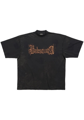 Balenciaga Heavy Metal cotton T-shirt - Black