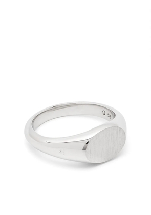 Tom Wood Joe satin ring - Silver