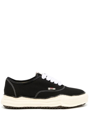 Maison MIHARA YASUHIRO Baker over-dyed sneakers - Black