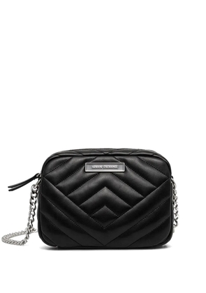 Armani Exchange quilted crossbody bag - Black