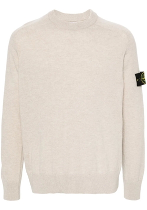 Stone Island Compass-badge sweater - Neutrals