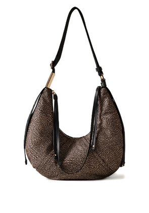 Borbonese printed shoulder bag - Neutrals