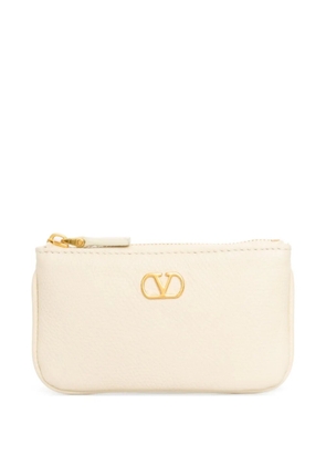 Valentino Garavani VLogo Signature coin purse - Neutrals