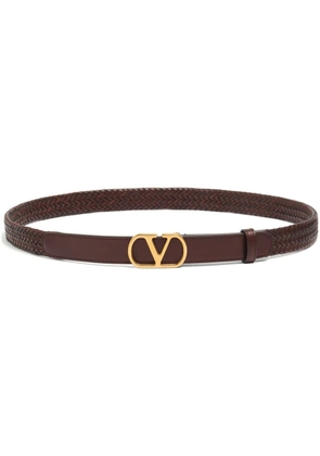 Valentino Garavani 25mm VLogo Signature belt - Brown