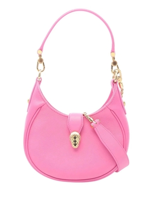 Bvlgari Pre-Owned 2010-2025 Small Leather Serpenti Ellipse satchel - Pink