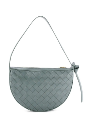 Bottega Veneta Pre-Owned Sunrise Intrecciato Leather Mini shoulder bag - Green