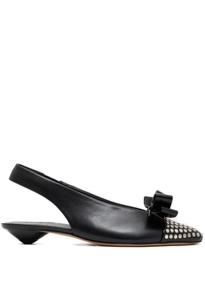 Chloé bow-detail sandals - Black