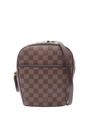 Louis Vuitton Pre-Owned 2005 Damier Ebene Ipanema PM crossbody bag - Brown