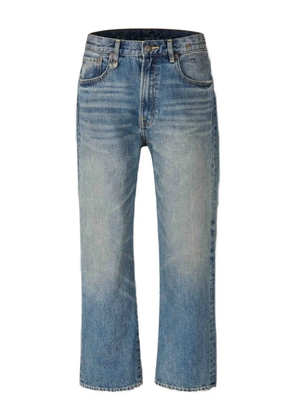 R13 embroidered-pocket jeans - Blue